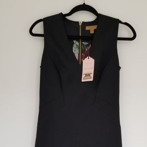 Neoprene sheath dress